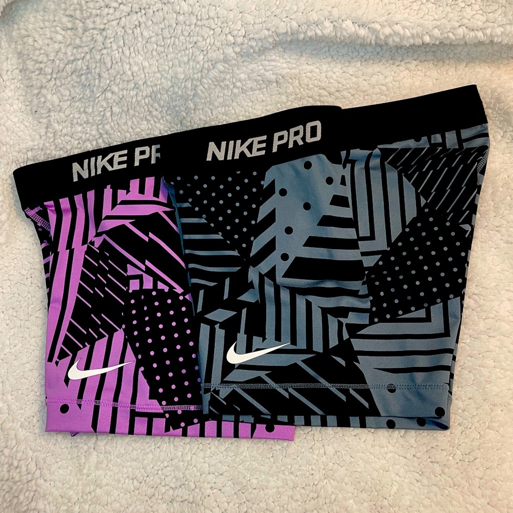 Nike Pro Bold Print Shorts Size Medium